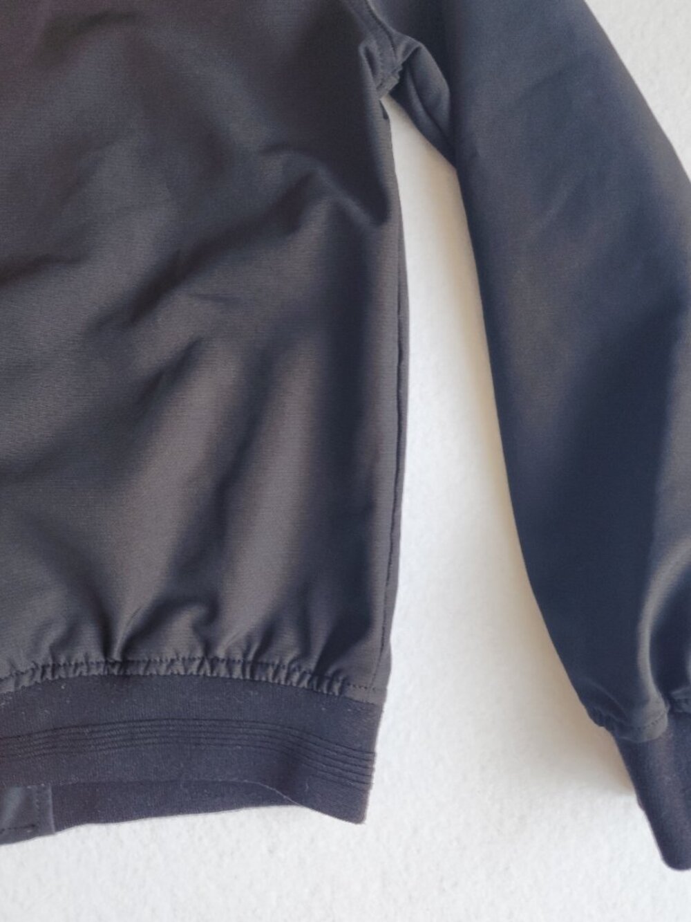 Sovereign Code Black Full Zip Bomber Jacket Size 10/12 - Picture 6 of 12